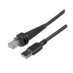 Honeywell CBL-541-370-S20-BP serial cable Black 3.7 m USB Stratos