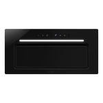CDA CCG60BL cooker hood Built-in Black 540 m³/h