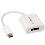 StarTech.com USB-C to DisplayPort Adapter - 4K 60Hz - White