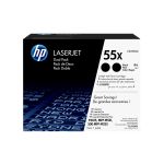 HP CE255XD/55X Toner cartridge black high-capacity twin pack, 2x12.5K pages ISO/IEC 19752 Pack=2 for
