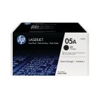 HP CE505D/05A Toner cartridge black twin pack, 2x2.3K pages ISO/IEC 19752 Pack=2 for HP LaserJet P 2