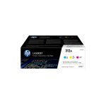 HP CF440AM/312A Toner cartridge MultiPack cyan magenta yellow, 3x2.7K pages ISO/IEC 19798 Pack=3 for