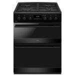 CDA CFD600MB cooker Freestanding cooker Electric Gas Black