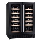 CDA CFWC624BL wine cooler Compressor wine cooler Freestanding Black 38 bottle(s)