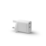 dbramante1928 re-charge - UK Wall Charger 2xUSB-C 25W - W