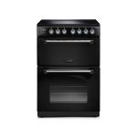 Rangemaster CLA60EIBL/C cooker Freestanding cooker Electric Zone induction hob Black