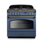 Rangemaster Classic FX 90 Dual Fuel Range cooker Electric Gas Blue