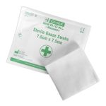 Click Medical Sterile Gauze Swabs 7.5 cm Pack Of 5  (Box of 5)