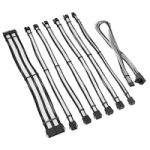 Kolink Core Pro Braided Cable Extension Kit 12V-2x6 Type 1 - Jet Black/Brilliant