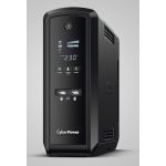 CyberPower PFC Sinewave 1350VA Line Interactive Tower UPS, 810W, LCD Display, 2x UK Plug, 4x IEC, AV