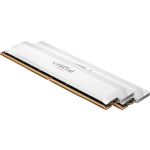 Crucial CP2K16G64C38U5W 32GB Pro Overclocking DDR5 6400 MT/s UDIMM Memory Kit (2 x 16GB, White)