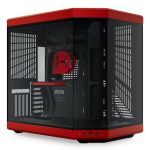 HYTE Y70 Dual Chamber Mid-Tower ATX Case - Red/Black