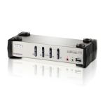 Aten Cs1734b Kvm Audio-Usb Switch 4 Ports