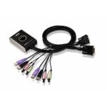 ATEN 2-Port USB DVI KVM Switch-Audio