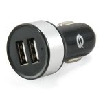 Conceptronic 2-Port USB Car Tablet Charger 2.1A