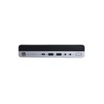 T1A HP EliteDesk 800 G4 Refurbished Intel® Core™ i5 i5-8500T 8 GB DDR4-SDRAM 256 GB SSD Windows 10 Pro MFF PC Black, Silver
