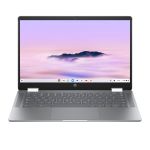 HP Chromebook Laptop x360 14b-cd0009nax Intel Core i3 i3-N305 35.6 cm (14") Touchscreen Full HD 8 GB LPDDR5-SDRAM Wi-Fi 6 ChromeOS Silver