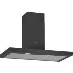 Neff D94BHM1S5B cooker hood Wall-mounted Black 372 m³/h