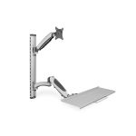 Digitus DA-90354 monitor mount / stand 68.6 cm (27") Silver