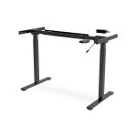 Digitus Electrically Height-Adjustable Table Frame, single motor, 2 levels, black