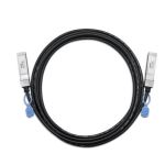 Zyxel DAC10G-3M-ZZ0103F networking cable Black