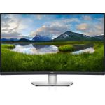 DELL S Series S3221QSA LED display 80 cm (31.5") 3840 x 2160 pixels 4K Ultra HD LCD Black, Silver