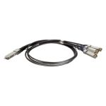 D-Link QSFP+ / 4xSFP+, 1m InfiniBand cable QSFP+ 4 x SFP+ Black