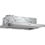 Bosch Serie 2 DFM063W56B cooker hood Semi built-in (pull out) Silver 328 m³/h