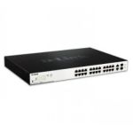 D-Link DGS-1100-26MP network switch Managed L2 Gigabit Ethernet (10/100/1000) Black 1U Power over Ethernet (PoE)