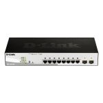 D-Link DGS-1210-08P network switch L2 Gigabit Ethernet (10/100/1000) Black Power over Ethernet (PoE)