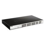 D-Link DGS-1210-24P network switch L2 Gigabit Ethernet (10/100/1000) Black