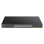 D-Link DGS-1250-28XMP network switch Managed L3 Gigabit Ethernet (10/100/1000) Black Power over Ethernet (PoE)