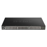 D-Link DGS-1250-52XMP network switch Managed L3 None Black Power over Ethernet (PoE)