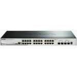 D-Link DGS-1510-28 network switch Managed L3 Gigabit Ethernet Black