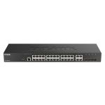 D-Link DGS-2000-28 network switch Managed L2/L3 Gigabit Ethernet (10/100/1000) 1U Black