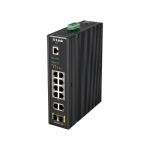 D-Link DIS-200G-12PS network switch Managed L2 Gigabit Ethernet (10/100/1000) Black Power over Ether