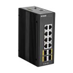 D-Link DIS?300G?12SW Managed L2 Gigabit Ethernet Black