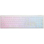 Ducky One3 Pure White Full keyboard USB UK English