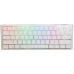 Ducky One3 Pure White Mini keyboard USB UK English