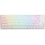 Ducky One3 Pure White SF keyboard USB UK English