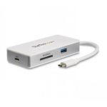 StarTech.com USB-C Multiport Adapter - SD (UHS-II) Card Reader - 100W Power Delivery - 4K HDMI - GbE - 1x USB 3.0