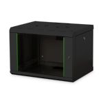 Digitus DN-19 07-U-SW rack cabinet 7U Wall mounted rack Black