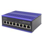 Digitus 8 Port Fast Ethernet Network PoE Switch,Industrial, Unmanaged