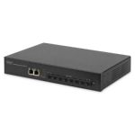 Digitus DN-80116 network switch Managed Gigabit Ethernet (10/100/1000) Black 1U