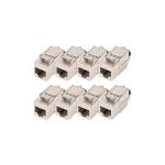 Digitus CAT 8.1 Keystone Module, Shielded, Tool-free Connection - 8 pcs