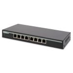 Digitus DN-95340 network switch Unmanaged Gigabit Ethernet (10/100/1000) Black Power over Ethernet (