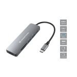 Conceptronic DONN11G 6-in-1 USB 3.2 Gen 1 Docking Station, HDMI, 100W USB PD, USB 3.0, USB 2.0, SD, TF/MicroSD