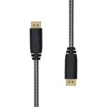 ProXtend Factory Sealed- Armored Displayport 1.4 cable 2M - Cable - Digital/Display/Video