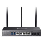 TP-Link Omada AX3000 wireless router Gigabit Ethernet Dual-band (2.4 GHz / 5 GHz) Black