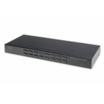Digitus DS-23300-2 KVM switch Rack mounting Black